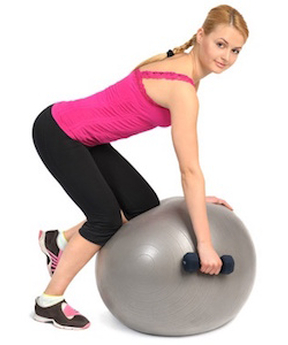 stability ball workout