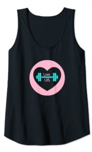 Barbell Love Fitness Tank Shirt