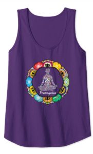 Pranayama Yoga Pose Tank Top3