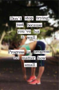 make progress