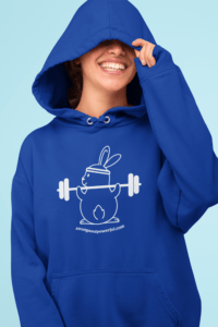 bunny weight lifting