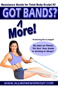 resistance band exercise to tone